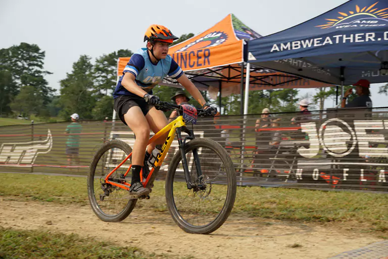 Oconee County Mountain Bike Team boys race