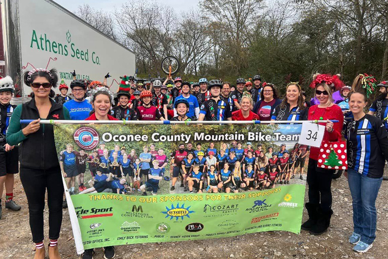 ocmtb at oconee county xmas parade